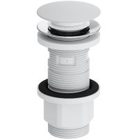 Донный клапан Damixa Option click-clack Белый глянцевый арт-210600200 — фото 1, Донные клапаны