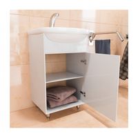 Товар: Тумба под раковину Mixline АлАн 47 R Белая арт-528086 - фото 2 Тумба под раковину Mixline АлАн 47 R Белая арт-528086 — фото 2, Тумбы под раковину