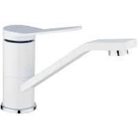 Смеситель для кухни Frap H45 Белый Хром арт-F4545 — фото 1, Смесители для кухни