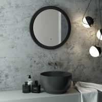 Зеркало Континент Planet D 600 с подсветкой с бесконтактным выключателем арт-ЗЛП623 — фото 8, Зеркала в ванную комнату