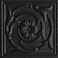 Керамическая вставка Petracers 800 Italiano Tozzetto Nero 8х8 см арт-BS TOZ 05 — фото 1, Керамическая плитка