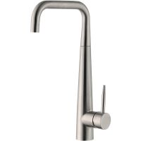 Смеситель для кухни ZorG Steel Hammer Нержавеющая сталь арт-SH 5183 INOX — фото 1, Смесители для кухни