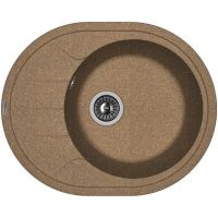 Кухонная мойка Florentina Родос-620 Коричневая арт-20.245.B0620.105 — фото 1, Кухонные мойки