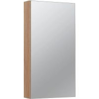 Зеркальный шкаф Runo Лада 40 Дуб серый арт-00-00001193 — фото 1, Зеркальные шкафы в ванную