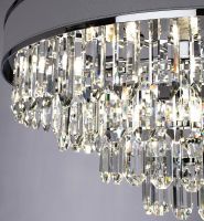 Люстра Artelamp Diadem Белая Прозрачная Хром арт-A1002LM-8CC — фото 3, Люстры