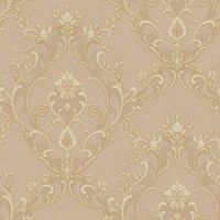 Обои Roberto Borzagi Queen I Винил на флизелине (1,06*10,05) Бронзовый/Золото, Дамаск арт-90107-5 — фото 1, Обои для стен