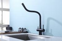 Смеситель для кухни Splenka Черный матовый арт-S70.64.06 — фото 15, Смесители для кухни