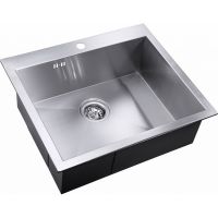 Кухонная мойка ZorG Steel Hammer 59 Нержавеющая сталь арт-SH 5951 — фото 1, Кухонные мойки