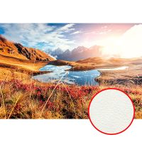 Фреска Ortograf Горы 30908 Фактура флок FLK Флизелин (4*2,7) Оранжевый/Синий, Горы/Пейзаж/Природа арт-30908 (флок FLK) — фото 1, Фрески