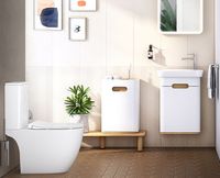 Товар: Унитаз компакт Vitra Sento Rim-ex open back с бачком и сиденьем Микролифт арт-9830B003-7204 - фото 3 Унитаз компакт Vitra Sento Rim-ex open back с бачком и сиденьем Микролифт арт-9830B003-7204 — фото 3, Напольные унитазы