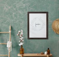 Обои Marburg Essentiell Винил на флизелине (0,53*10,05) Зеленый/Серебряный, Абстракция/Штукатурка арт-34617 — фото 3, Обои для стен