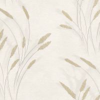 Обои Accento Reeds Винил на флизелине (1,06*10,05) Бежевый/Золото, Листья арт-285032 — фото 1, Обои для стен