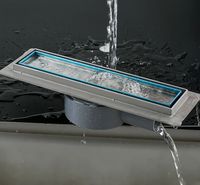 Душевой лоток Gappo с решеткой под плитку арт-G83007-4 — фото 11, Душевые лотки