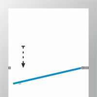 Душевая дверь Triton Уно 80 профиль Хром стекло прозрачное арт-Щ0000036857 — фото 9, Распашные душевые двери