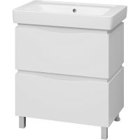 Тумба с раковиной Misty Венера 80 Белая арт-УТ000001780 — фото 1, Тумбы с раковиной