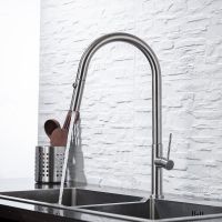 Смеситель для кухни Allen Brau Sprungfeder Брашированная сталь арт-5.60002-SS — фото 7, Смесители для кухни