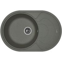 Кухонная мойка Florentina Родос-760 Черная арт-20.140.D0760.102 — фото 1, Кухонные мойки