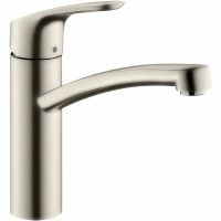 Смеситель для раковины Hansgrohe Focus Сталь арт-31806800 — фото 1, Смесители для раковины