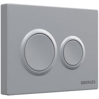 Комплект унитаза с инсталляцией Berges Novum с сиденьем Микролифт и клавишей смыва Хром матовый арт-043240 — фото 8, Комплекты унитаз + инсталляция