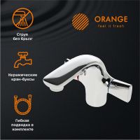 Товар: Комплект смесителей Orange Lotos Хром арт-M32-311cr - фото 2 Комплект смесителей Orange Lotos Хром арт-M32-311cr — фото 2, Готовые комплекты для ванной комнаты