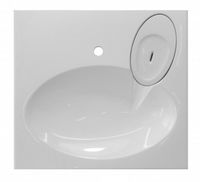 Раковина Эстет Lea 60 на стиральную машину Белая арт-ФР-00003451 — фото 2, Раковины на стиральную машину