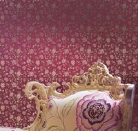 Обои Milassa Flos 3 020 Флизелин (1*10,05) Красный, Цветы арт-Flos3 020 — фото 2, Обои для стен