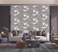 Обои Andrea Grifoni Palazzo Ragione Флизелин (1,06*10,05) Серый, Деревья арт-7020-2 — фото 2, Обои для стен