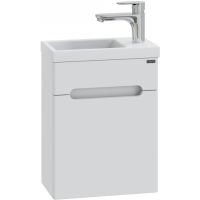 Тумба под раковину СанТа Лондон 40 подвесная Белая арт-224017 — фото 1, Тумбы под раковину