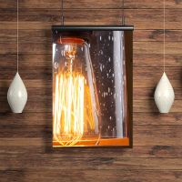 Подвесной светильник Artelamp Dublin Прозрачный Светлое дерево Черный арт-A7025SP-1BK — фото 4, Подвесные светильники