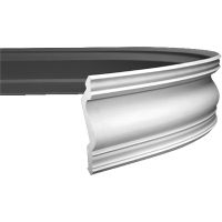 Карниз гибкий Европласт 1.50.134 2000x150x194 мм арт-1.50.134 (гибкий) — фото 1, Карнизы