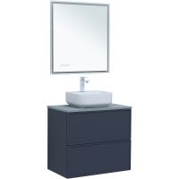 Тумба под раковину Aquanet Арт 75 подвесная Маренго арт-313265 — фото 11, Тумбы под раковину