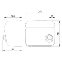 Товар: Сушилка для рук Nofer Kai Нержавеющая сталь глянцевая арт-01250.B - фото 2 Сушилка для рук Nofer Kai Нержавеющая сталь глянцевая арт-01250.B — фото 2, Сушилки для рук