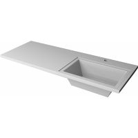 Тумба под раковину Corozo Леон 70 Z2 Белая арт-SD-00000726 — фото 4, Тумбы под раковину