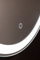 Зеркало Silver Mirrors Италия 57 с подсветкой с сенсорным выключателем и диммером арт-ФР-00000846 — фото 7, Зеркала в ванную комнату