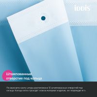 Штора для ванны Iddis Promo 180х200 Голубая арт-P07PE18i11 — фото 6, Шторы для ванной