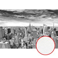 Фреска Ortograf Небоскребы 30817 Фактура бархат FX Флизелин (4*2,7) Серый, Город арт-30817 (бархат FX) — фото 1, Фрески