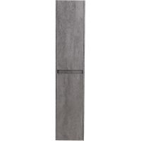 Шкаф пенал BelBagno Kraft 33 L подвесной Cemento Grigio арт-KRAFT-1600-2A-SC-CG-L — фото 2, Пеналы для ванной комнаты