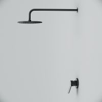 Душевая система AM.PM X-Joy Черная арт-FB85A2R002 — фото 3, Встраиваемые душевые комплекты