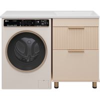 Тумба с раковиной Brevita Enfida 120 R Бежевая матовая арт-УТ000016091 — фото 2, Тумбы с раковиной