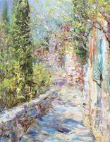 Товар: Фреска Ortograf Городской пейзаж живопись 8029 Фактура флок FLK Флизелин (2,1*2,7) Разноцветный, Листья/Абстракция/Живопись арт-8029 (флок FLK) - фото 2 Фреска Ortograf Городской пейзаж живопись 8029 Фактура флок FLK Флизелин (2,1*2,7) Разноцветный, Листья/Абстракция/Живопись арт-8029 (флок FLK) — фото 2, Фрески