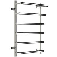 Водяной полотенцесушитель Тругор Дебют ПМ 1 80x50 L Хром арт-Дебют1/ПМ508050лев — фото 1, Водяные полотенцесушители