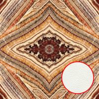 Фреска Ortograf Misto 33289 Фактура флок FLK Флизелин (2,7*2,7) Коричневый/Оранжевый, Абстракция арт-33289 (флок FLK) — фото 1, Фрески