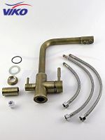 Смеситель для кухни Viko Античная бронза арт-V-5064 — фото 10, Смесители для кухни