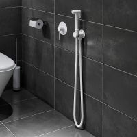 Гигиенический душ со смесителем Timo Saona Белый матовый арт-2389/16SM — фото 2, Гигиенические души