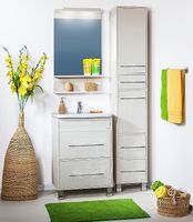 Тумба под раковину Бриклаер Чили 60 Светлая лиственница арт-4627125414992 — фото 3, Тумбы под раковину