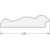 Зеркало Evoform Exclusive 152х67 с фацетом в багетной раме - Состаренная бронза с орнаментом 120 мм арт-BY 3559 — фото 6, Зеркала в ванную комнату