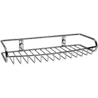 Полка корзина WasserKRAFT Хром арт-K-1411 — фото 1, Полки для ванной и душа