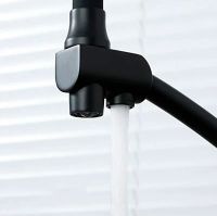 Смеситель для кухни Gappo Черный матовый арт-G4398-16 — фото 6, Смесители для кухни