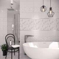 Керамическая плитка Gracia Ceramica Bianca white 01 настенная 25x60 см арт-010100000407 — фото 2, Керамическая плитка