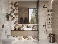 Керамическая плитка Gracia Ceramica Joy Beige Бежевый 04 настенная 25х60 см арт-010100001525 — фото 6, Керамическая плитка